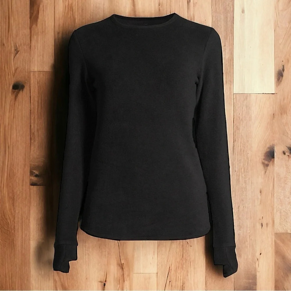 ClimateRight by Cuddl Duds Women's Plush Warmth Crew Neck Base Layer Top - Picture 2 of 5